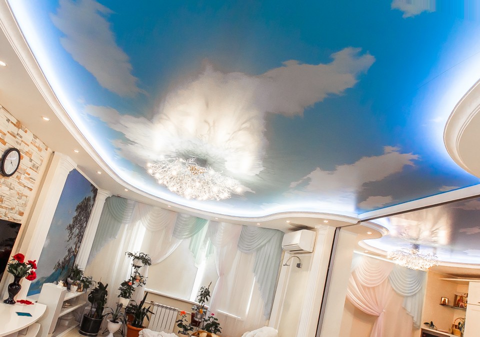 Заказать потолок с фотопечатью в г. Нерюнгри